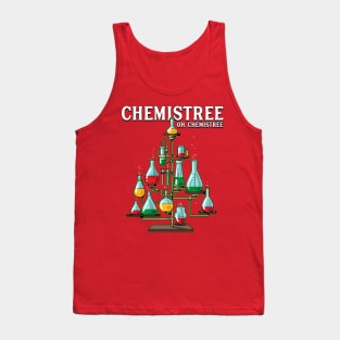 Chemistree The Molecular Christmas Tank Top